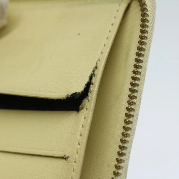 LOUIS VUITTON Monogram Vernis Bloom Wallet Beige M91015 LV Auth 69155 - Picture 13 of 15